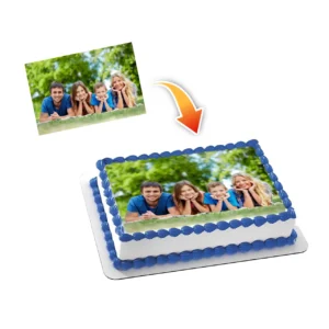 1 τούρτα με εκτύπωση φωτογραφίας