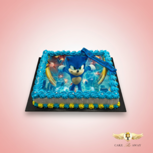 Sonic The Hedgehog Birthday Cake