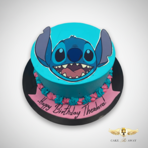 Stitch Themed Birthday Cake