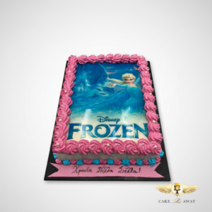 Frozen Theme Birthday Cake