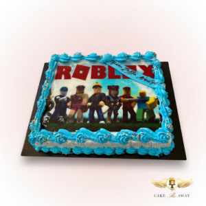 Roblox Themed Birthday Cake