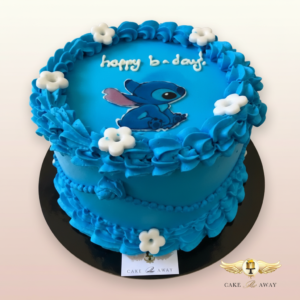 Stitch Happy Birthday Cake