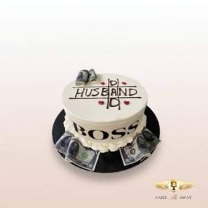 Husband Boss Theme Cake