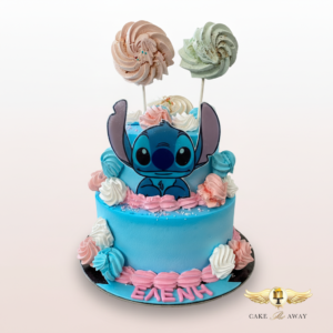 Stitch Themed Birthday Cake