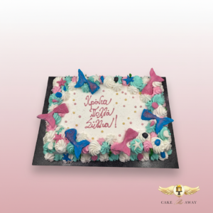 Mermaid Tail Celebration Cake