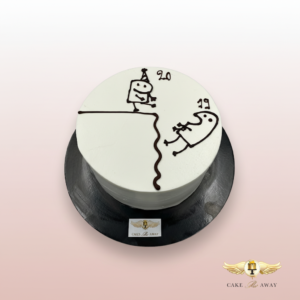 Flork Meme Birthday Cake