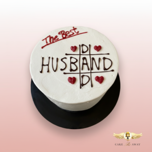 Best Husband Tic-Tac-Toe Cake