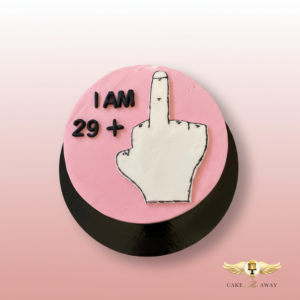 Pink 29+ Birthday Cake