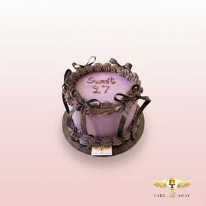 Sweet 27th Birthday Cake