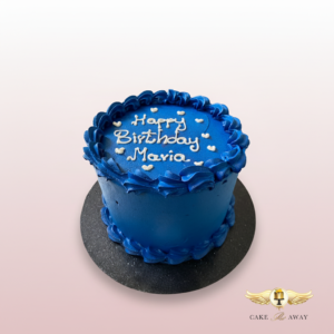 Blue Birthday Cake