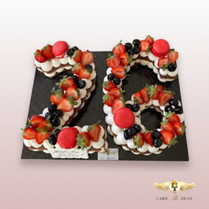 Number 26 Fruit Tart Cake