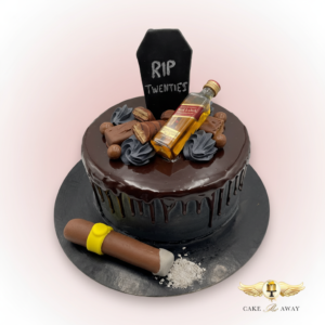 RIP Twenties Celebration Cake